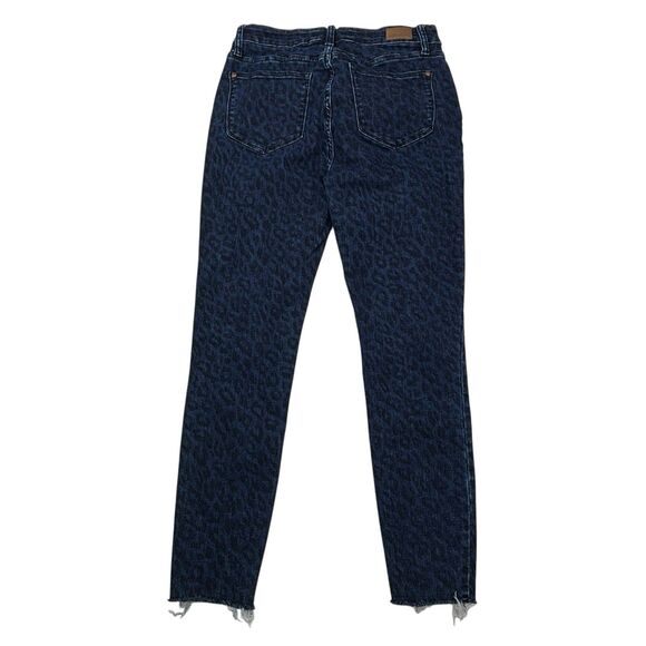 Judy Blue Women's 9/29 Mid Rise Cheetah Print Skinny Fit Jeans 28"Wx27"Inseam - Picture 14 of 16